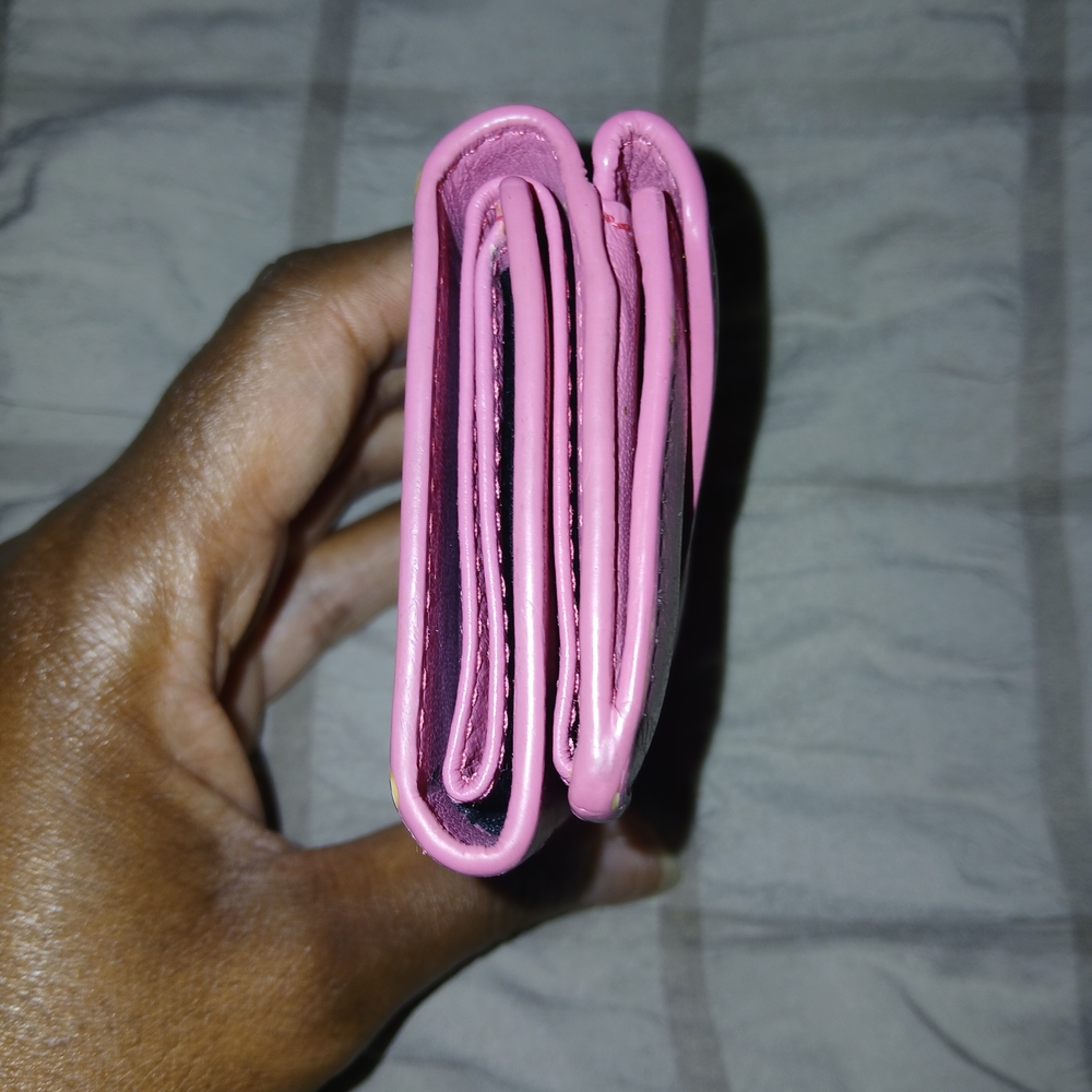 Balenciaga Vibrant Pink Leather Wallet - Picture 3 of 16